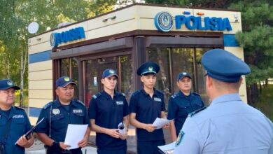 Елордадағы «Жерұйық» саябағында рейд: қоғамдық тәртіп пен тазалық сақтау жөніндегі шара