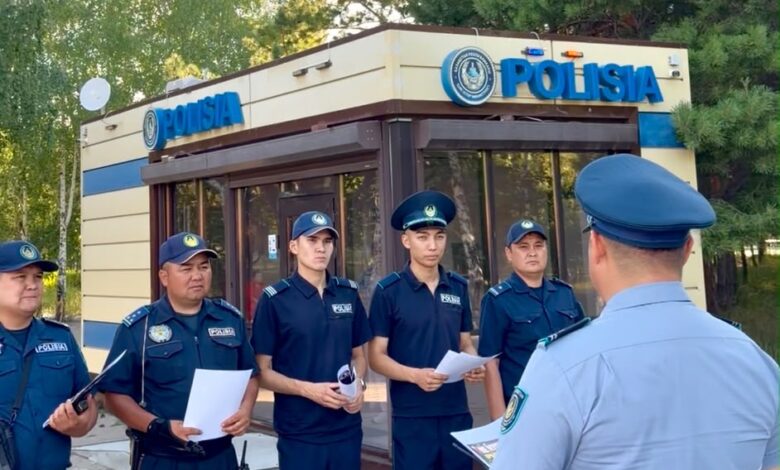 Елордадағы «Жерұйық» саябағында рейд: қоғамдық тәртіп пен тазалық сақтау жөніндегі шара