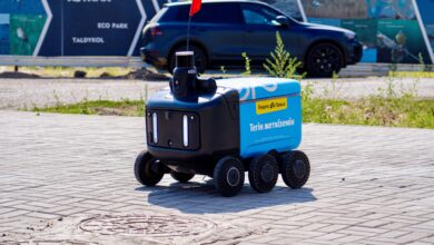 Роботы-курьеры начали доставлять заказы в Есиль и Нура — пилот в Астане