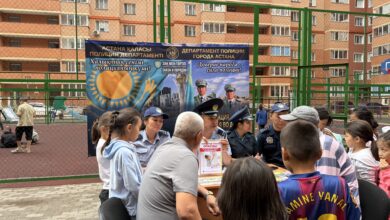 Аулалардағы азаматтарды қабылдау: Сарыарқа полициясы Астанада тәртіп пен қауіпсіздікті түсіндірді