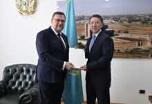 Словак Республикасының Елшісі сенім грамотасының көшірмесін Қазақстанда тапсырды