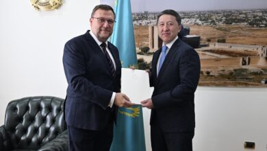 Словак Республикасының Елшісі сенім грамотасының көшірмесін Қазақстанда тапсырды