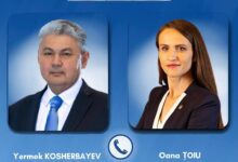 Қазақстан мен Румыния сыртқы саяси ведомстволарының басшылары телефон арқылы сөйлесті