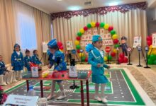 Жол ережесін білейік!: Астанада бүлдіршіндерге арналған танымдық шара