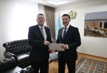 Словения Республикасының елшісі сенім грамотасының көшірмесін тапсырды