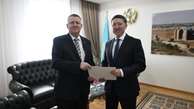 Словения Республикасының елшісі сенім грамотасының көшірмесін тапсырды