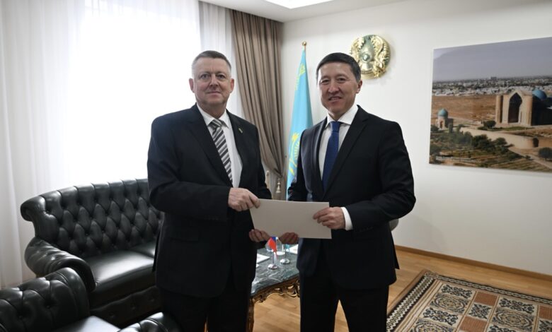 Словения Республикасының елшісі сенім грамотасының көшірмесін тапсырды