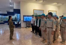 Жастар күніне: «Жас Сарбаз» пен «Жасыл ел» белсенділері Ұлттық әскери‑патриоттық орталыққа барды