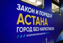 Астана – есірткісіз қала: елдегі алғашқы есірткіге қарсы тақырыптық пойыз іске қосылды