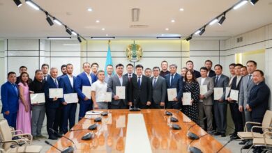 Астанада құрылысшылар күні: елорданың дамуына үлес қосқан үздіктер марапатталды