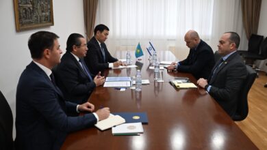 Қазақстан Сыртқы істер министрі орынбасары Израиль Елшісімен кездесті