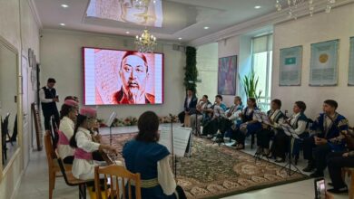 Абай: «Көңілім әнді ұғады» шығармашылық кеші Астанада өтті