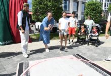 Абай мұрасы заманауи форматта: Астанада ашық аспан астында этноауыл өтті