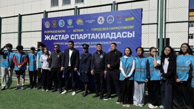 Өзін-өзі жұмыспен қамтыған жастар: Астанада спартакиада басталды, есірткіге қарсы шаралар