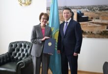Германияның елшісі сенім грамоталарының көшірмелерін тапсырды