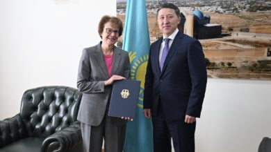 Германияның елшісі сенім грамоталарының көшірмелерін тапсырды