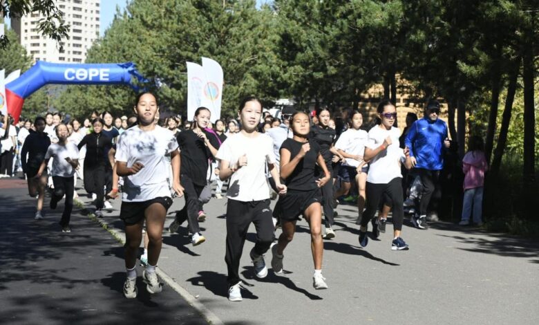 KIDS RUN – Білімге бастар қадам: Астанада мыңға жуық бала бұқаралық жарысқа қатысты
