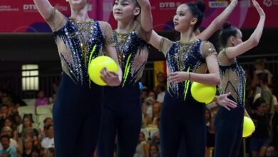 Елордалық көркем гимнаст әлем чемпионатында топ-5 қатарына енді — Ақмарал Ерекешева