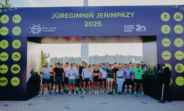 Астанада 'Жүрегімнің жеңімпазы' қайырымдылық жүгіру фестивалі 9 тамызда өтеді