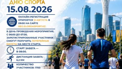 ALMATY RUN: массовый забег в Астане состоится 15 августа ко Дню спорта