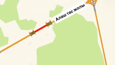 Алаш тасжолында жөндеу жұмыстары Астанада 10 қыркүйекке дейін ұзартылды