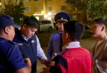 Сарайшық ауданында түнгі рейд: кәмелетке толмағандардың қауіпсіздігі тексерілді