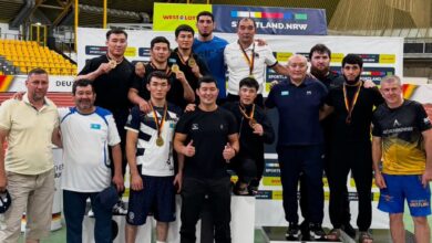 Елордалық балуандар Германиядағы Grand Prix турнирінде үш алтын алды