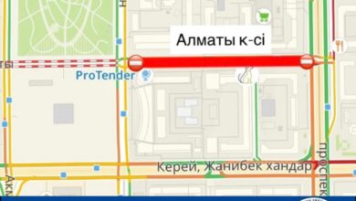 Алматы көшесі 15 тамыздан бастап Түркістан көшесінен Мәңгілік Ел даңғылына дейін жыл соңына дейін жабылады