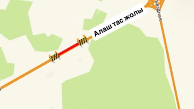 Алаш тасжолы: Астанада бетон жабынды орнату себепті 5-25 тамызда көлік ішінара шектеледі