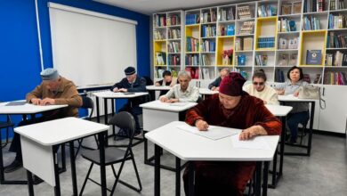 Көру қабілеті бұзылған жандарға арналған шығармашылық байқау елордалық кітапханада өтті