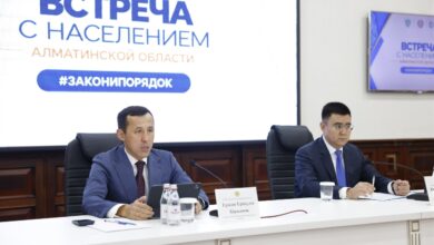 Қаржы вице-министрі Ержан Біржанов Алматы облысының тұрғындарымен кездесті
