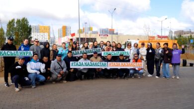 Астанада Таза Қазақстан акциясына 50 мыңға жуық адам қатысты