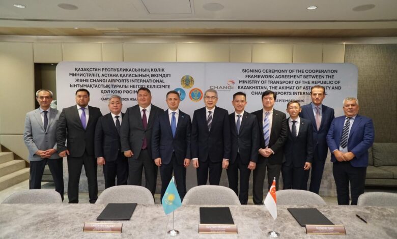 Астанада жаңа әуежай Changi Airports International қатысуымен салынады