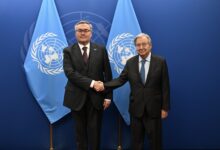 Сыртқы істер министрі Мұхтар Тілеуберді БҰҰ Бас хатшысымен кездесті