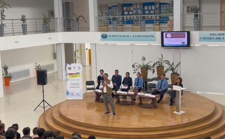 Астана полициясы колледж студенттерімен есірткіге қарсы кездесулер өткізеді