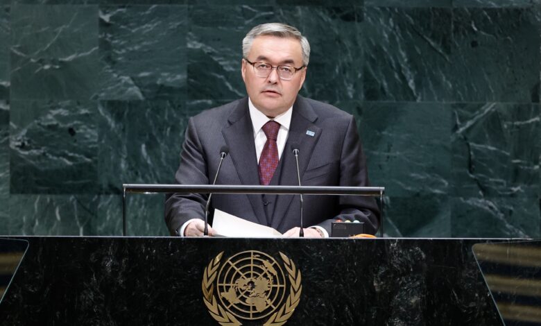 Қазақстан СІМ басшысы Біріккен Ұлттар Ұйымындағы 81-сессияда сөз сөйледі