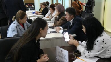 Астанада бос жұмыс орындары жәрмеңкесі: ашық есік күні өтті және нәтижелері