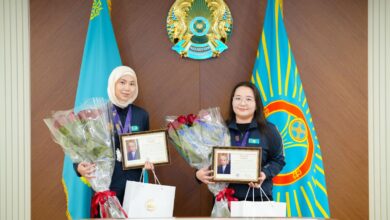 VI Дүниежүзілік көшпенділер ойындарында жүлдегер елордалық спортшыларға Президент алғыс хат тапсырды