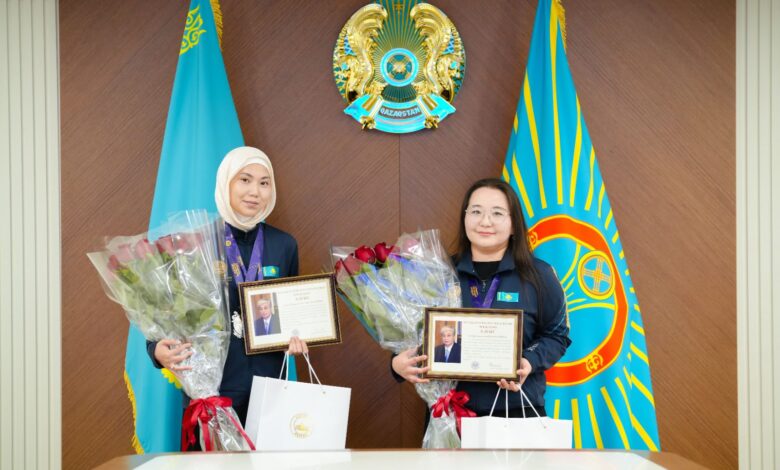 VI Дүниежүзілік көшпенділер ойындарында жүлдегер елордалық спортшыларға Президент алғыс хат тапсырды