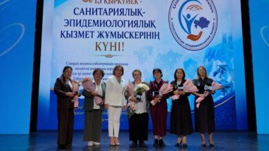 Санитариялық-эпидемиологиялық қызмет: Астанада мамандар салтанатты жиында марапатталды