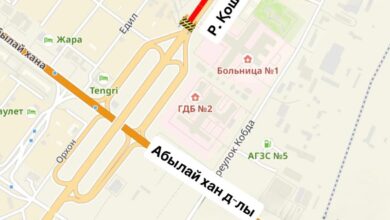 Р. Қошқарбаев даңғылының бір бөлігі 15–20 қыркүйекте жөндеу жұмысы үшін жабылады