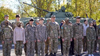 Әскери дайындық: Астанада 150 жас сарбаз командалық шеберлігін сынады
