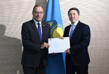 Дания Корольдігінің елшісі сенім грамоталарын 2026 жылғы 17 қыркүйекте Астанада тапсырды