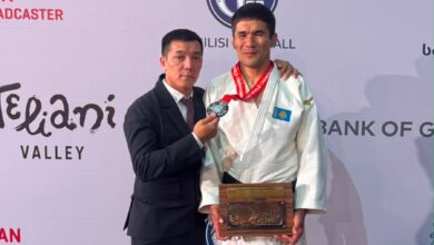 Пара дзюдо: елордалық спортшы Асылан Нұрдәулетов Тбилисиден күміс медаль алды
