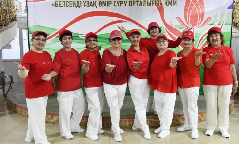 Астанада зейнеткерлерге арналған «Әсем қимыл – әдемі ғұмыр» би фестивалі өтті