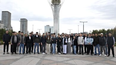 Қазақстан СІМ қызметкерлері «Таза Қазақстан» акциясына қатысып, Астанада тазалық жүргізді