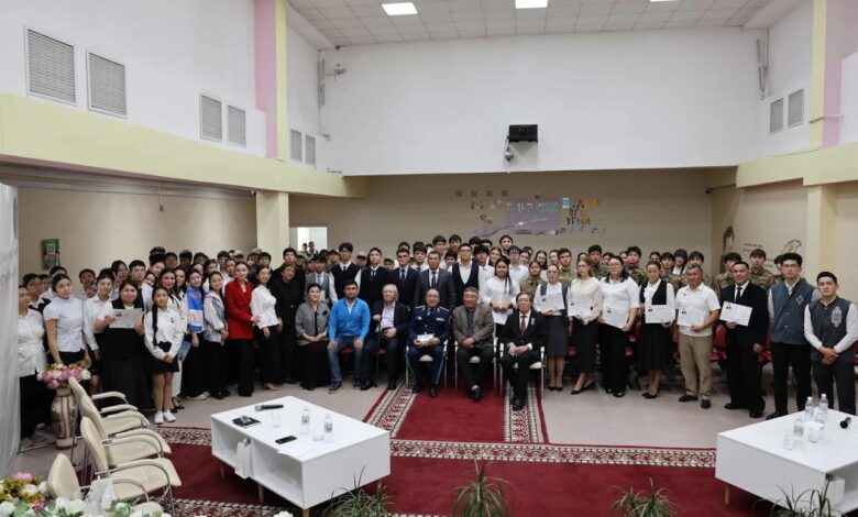 Астана лицейінде белгілі тұлғалармен патриотизм кездесуі өтті
