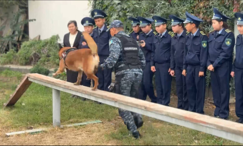 «Жас сақшы» кадеттері Жетісу полициясының жұмысымен танысты