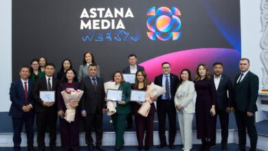 Astana Media Week 2026-да үздік баспасөз мамандары марапатталды