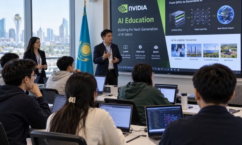Қазақстан мен NVIDIA жасанды интеллект бойынша әріптестікті кеңейтеді